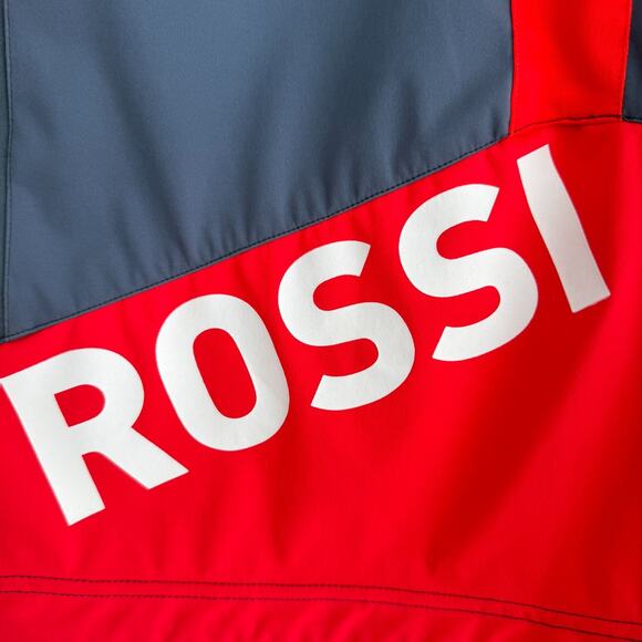 Rossignol Jacket Mens Large Gray Red Soft Shell Hike Ski Running Full Zip - Picture 5 of 15